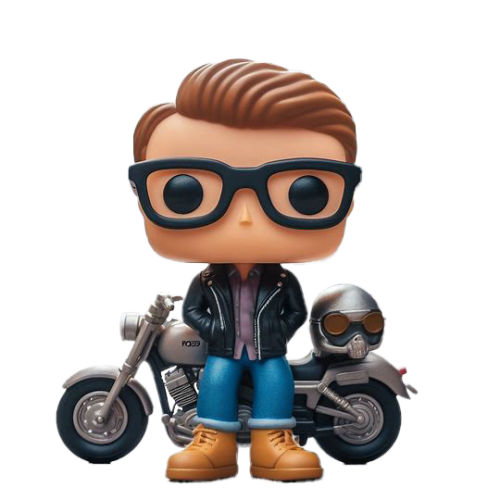 funko con moto